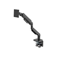 LC-Power LC-EQ-A49B - Befestigungskit (Monitorarm) - für Flachbildschirm - Metall, Kunststoff - Schwarz - Bildschirmgröße: 43.2-124.5 cm (17"-49")