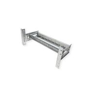 ROLINE Rack DIN-Schienen-Träger - Silber - 4U - 48.3 cm (19")