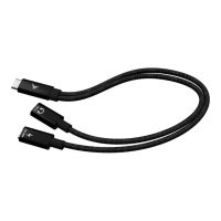 i-tec USB-Kabel - USB-C zu USB-C - 30 cm - USB-Strom + Audio, USB-Stromversorgung (100 W)