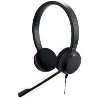 Jabra Evolve 20 Stereo / Mono, Kabelgebunden, Büro/Callcenter, 150 - 7000 Hz, 171 g, Kopfhörer, Schwarz
