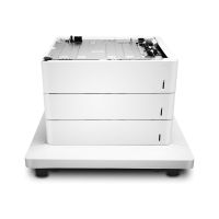 HP Papiereinzug und Ständer - Medienfach / Zuführung - 1650 Blätter in 3 Schubladen (Trays)