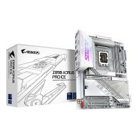 Gigabyte Z890 AORUS PRO ICE Mainboard, Intel, LGA 1851 (Socket V1), Intel Core Ultra (Series 2), LGA 1851, 256 GB, DDR5-SDRAM