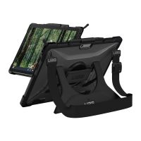 Urban Armor Gear UAG Plasma Series Rugged Case for Surface Pro 9 - Plasma Series w/ Handstrap and Shoulder Strap- Clear - Hintere Abdeckung für Tablet - Ice - für Microsoft Surface Pro 9, Pro 9 for Business, Pro 10 for Business, Pro (11th Edition)