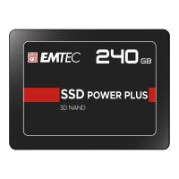 EMTEC X150 Power Plus 3D NAND - SSD - 240 GB - intern - 2.5" (6.4 cm)