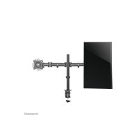 Neomounts NM-D135D - Befestigungskit - Voll beweglich - für 2 LCD-Displays - Schwarz - Bildschirmgröße: 25.4-68.6 cm (10"-27")