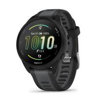 Garmin Forerunner 165 - Schwarz - Sportuhr mit Band - Silikon - Slate Gray - Handgelenkgröße: 126-203 mm - Anzeige 3 cm (1.2")