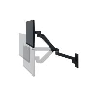 Ergotron LX Pro - Befestigungskit (Gelenkarm) - modular - für LCD-Display - Schwarz - Bildschirmgröße: bis zu 86,4 cm (bis zu 34 Zoll)