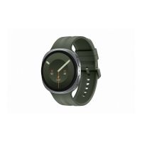 Samsung Galaxy Watch9 - 44 mm - silber - intelligente Uhr mit Sportband - Olive - Bandgröße: M/L - Anzeige 3.73 cm (1.47")