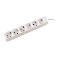 VALUE Steckdosenleiste - Wechselstrom 250 V - 3600 Watt - Eingabe, Eingang CEE 7/4 - Ausgangsanschlüsse: 6 (6 x CEE 7/4)