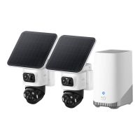 ANKER eufy Eufy EufyCam S4 - Netzwerk-Überwachungskamera - PTZ - Drehplattform - Außenbereich - wetterfest - Farbe (Tag&Nacht)