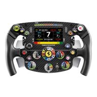 ThrustMaster Formula Wheel Add-On Ferrari SF-25 Edition, Rennrad, Schwarz, Karbonfaser, 10,9 cm (4.3"), Thrustmaster T818, Thrustmaster T598, 280 mm