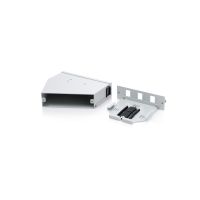 DIGITUS LWL Hutschienen Spleißverteiler, Abgewinkelt, 6 SC SX/LC DX, Grau
