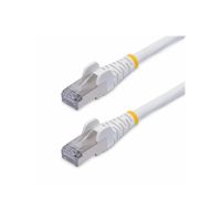 StarTech.com 15m Weißes CAT8 Netzwerkkabel, RJ45 25G/40G LAN Kabel, S/FTP - Patch-Kabel - RJ-45 (M)
