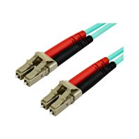StarTech.com 15 m LC auf LC OM4 Multimode Glasfaserkabel, LWL Patchkabel - Patch-Kabel - LC Multi-Mode (M)