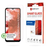 DISPLEX Smart Glass (9H) für Samsung Galaxy A34 5G, Montagesticker, unzerbrechlich, ultra-dünn, unsichtbar, Samsung, Galaxy A34 5G, Trockene Anwendung, Schlagfest, Kratzresistent, Staubresistent, Transparent, 1 Stück(e)