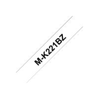 Brother M-K221BZ - Schwarz auf Weiß - Rolle (0,9 cm x 8 m)