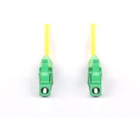 DIGITUS Glasfaser-Simplex-Patchkabel, Singlemode, LC/APC - LC/APC, 10 m