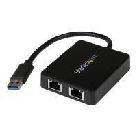 StarTech.com Startech USB 3.0 SuperSpeed auf Dual Port Gigabit