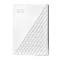 WD My Passport WDBYVG0020BWT-WESN, 2 TB, 2.0/3.2 Gen 1 (3.1 Gen 1), Weiß