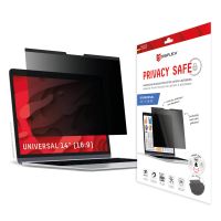 E.V.I. Displex PRIVACY SAFE Magnetischer 2-Wege Blickschutzfilter für Laptop/ Notebook 14'' (16:9), 35,6 cm (14"), 16:9, Laptop, Rahmenloser Blickschutzfilter, 5H, Glänzend/Matt