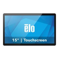 Elo Touch Solutions Elo E-Series 3 - All-in-One (Komplettlösung) - N-series N97 - RAM 8 GB - SSD 128 GB - NVMe - UHD Graphics - 1GbE, Wi-Fi 6, Bluetooth 5.3 - WLAN: 802.11a/b/g/n/ac/ax, Bluetooth 5.3 - kein Betriebssystem - Monitor: LED 39.6 cm (15.6")