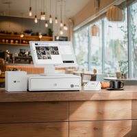 SumUp Cash Drawer, Kunststoff, Stahl, Weiß, China, SumUp POS Lite Epson, 330 mm, 340 mm