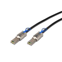 DIGITUS Externes SAS-Kabel - 4x Shielded Mini MultiLane SAS (SFF-8088)