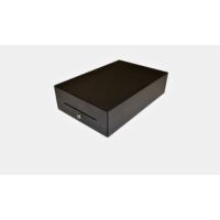 APG Solutions NANO-0067, Elektronische Geldschublade, Stahl, Schwarz, 12/24 V, 275 mm, 370 mm