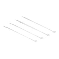 Delock Kabelbinder - 10 cm - durchsichtig (Packung mit 100)
