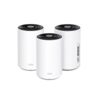 TP-LINK Deco PX10 V1 - WLAN-System - (3 Router) - bis zu 6.100 qm - Netz 1GbE, HomePlug AV (HPAV)