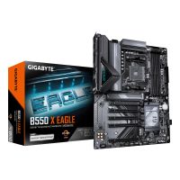 Gigabyte B550 X EAGLE Mainboard, AMD, Sockel AM4, AMD Ryzen 5000 Series, AMD Ryzen 3000 Series, AMD Ryzen 4000 Series, Sockel AM4, DDR4-SDRAM, 128 GB