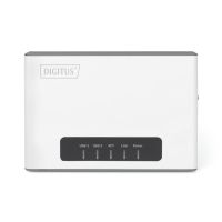 DIGITUS 2-Port USB 2.0 Wireless Multifunktions-Netzwerk Server, 300 Mbps