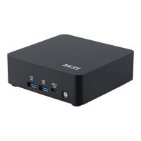 MSI Cubi NUC AI 1UMG 018BEU - Barebone - Mini-PC - 1 x Core Ultra 7 155H / 1.4 GHz - RAM 0 GB - Intel Arc Graphics - 1GbE, 2.5GbE, Wi-Fi 6E, Bluetooth 5.3 - WLAN: 802.11a/b/g/n/ac/ax (Wi-Fi 6E)