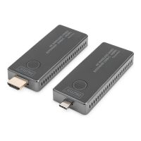 DIGITUS 4K Wireless Video Extender Set, 30 m (USB-C - HDMI), 4K/30Hz