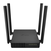 TP-LINK Archer C54, Wi-Fi 5 (802.11ac), Dual-Band (2,4 GHz/5 GHz), Ethernet/LAN, Schwarz, Tabletop-Router