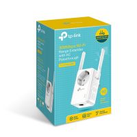TP-LINK 300 Mbit/s-WLAN-Repeater mit integrierter Steckdose, 10,100 Mbit/s, Windows 2000, Windows 7 Home Basic, Windows 7 Home Basic x64, Windows 7 Home Premium x64, Windows..., Schnelles Ethernet, IEEE 802.11b, IEEE 802.11g, IEEE 802.11n, IEEE 802.3, IEE