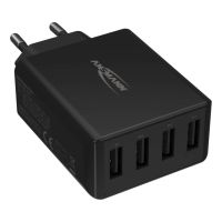 Ansmann Home Charger HC430 - Netzteil - 30 Watt - 6 A - 4 Ausgabeanschlussstellen (4 x USB)