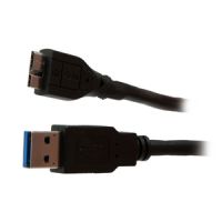 Synergy 21 S215312, 3 m, USB A, Micro-USB B, USB 3.2 Gen 1 (3.1 Gen 1), Stecker/Stecker, Schwarz