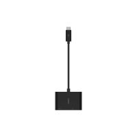 Belkin USB-C to VGA + Charge Adapter - Videoadapter - USB-C männlich zu HD-15 (VGA)
