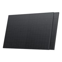 Ecoflow ZPTSP300-30, 400 W, 37,1 V, 13,79 A, Monokristallines Silizium, Schwarz, IP68