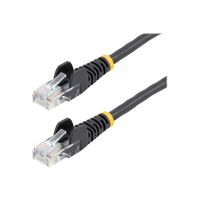 StarTech.com Startech Cat5e Patchkabel mit Snagless RJ45 Anschluss - Netzwerkkabel 5m - Schwarz - Patch-Kabel - RJ-45 (M)
