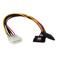 StarTech.com 30 cm 4-Pin LP4 auf SATA Y-Stromkabel - LP4 zu Serial-ATA Splitter Y-Kabel (PYO2LP4LSATA)