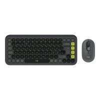 Logitech POP Icon Combo - Tastatur-und-Maus-Set - kabellos - Bluetooth LE - QWERTY - Nordisch (Dänisch/Finnisch/Norwegisch/Schwedisch)