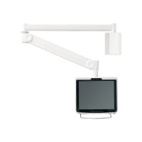 Neomounts FPMA-HAW100HC - Halterung - Voll beweglich - für LCD-Display - medizinisch - weiß - Bildschirmgröße: 25.4-76.2 cm (10"-30")