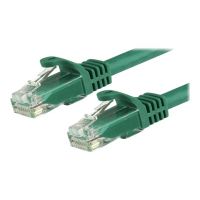 StarTech.com 1.5m CAT6 Ethernet Cable, 10 Gigabit Snagless RJ45 650MHz 100W PoE Patch Cord, CAT 6 10GbE UTP Network Cable w/Strain Relief, Green, Wiring is UL Certified/TIA - Category 6 - 24AWG (N6PATC150CMGN)