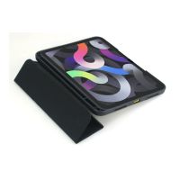 DEQSTER RT2 - Flip-Hülle für Tablet - widerstandsfähig - Polyurethan, Polycarbonat - Schwarz - für Apple 13-inch iPad Air (M2, M3)