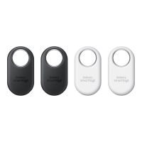 Samsung Galaxy SmartTag2 - Anti-Verlust Bluetooth-Tag für Handy - weiß, Schwarz (Packung mit 4)