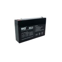 PowerWalker MHB MS7-6, Plombierte Bleisäure (VRLA), 6 V, 1 Stück(e), Schwarz, 7 Ah, 5 Jahr(e)