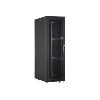 DIGITUS Professional Unique DN-19 SRV-36U-B-1 - Schrank Netzwerkschrank - Schwarz, RAL 9005 - 36U - 48.3 cm (19")