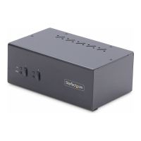 StarTech.com 2-Port KVM Switch Dual Monitor DisplayPort